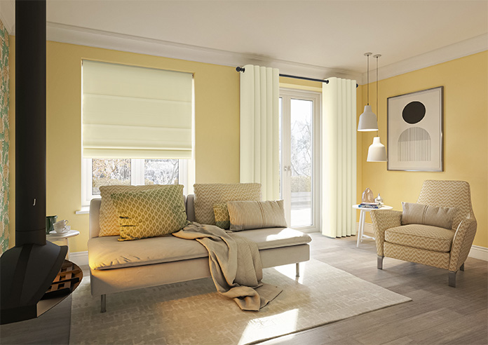 Hartford, Heritage Cream - Roman Blind - Image 6